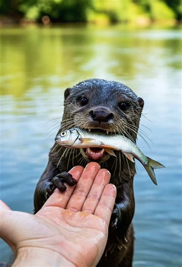 Hand-Feeding a Sea Otter: An Adorable Encounter