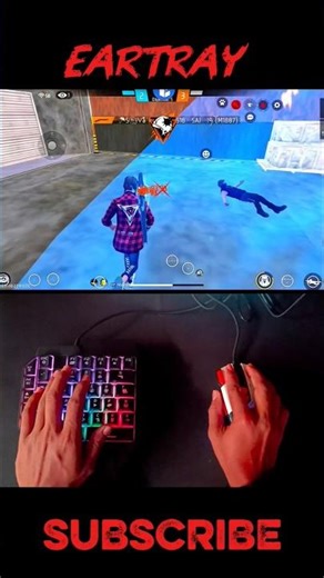 ❤️Lone wolf 🆕New Setup | 💯Keyboard And Mouse👌 | Free Fire Max🔥 GAME PLAY ☠️ #viral #shorts