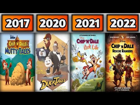 ALL CHIP 'N' DALE MOVIES & TV SERIES (1943-2026)