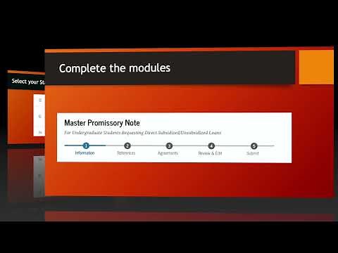 How to Complete Master Promissory Note