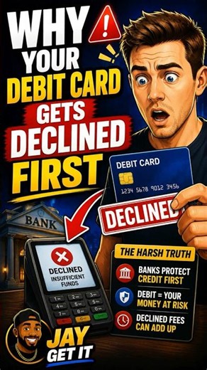Why Your Debit Card Gets Declined First