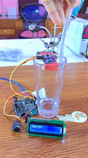 Uploading thoughts | Engineering | Electronics on Instagram: "Water Level Monitoring with an alarm system #waterlevelmonitoring"