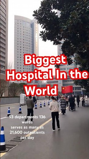 Biggest hospital in the world|The first Affiliated hospital of Zhengzhou University China🇨🇳 #china