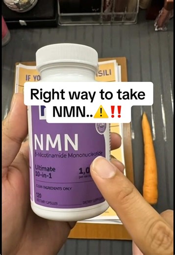 How to take NMN CORRECTLY #nmn
