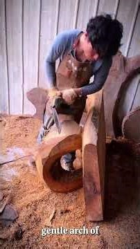 From Raw Wood to a Stunning Natural Coffee Table | Amazing Woodworking Craft #woodworking #woodcraft