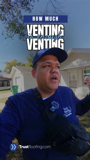 A lot of older Florida homes have what’s called gable venting — it helps move air, but not always enough. 👉 If there’s no ridge vent at the top of the roof, that heat gets trapped in the attic… and it starts cooking your roof from the inside out. Even if you already have gable vents, adding a ridge vent helps your roof breathe better — and gives it more life in the Florida heat.