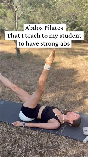 Save this ABDOS PILATES for strong abs ✨Follow my classes on my online studio 🤍 #pilates