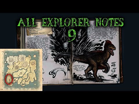 How To Find All Explorer Notes On The Island! | Ark: Survival Evolved | Part 9