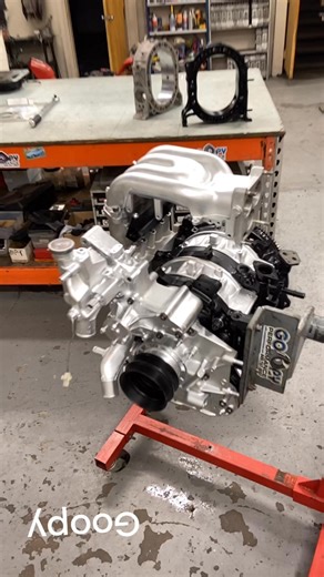 Goopy semi-peripheral port 13B FD3S engine all the goodies Goopy oversize through studs , solid dowel, , Full Goopy refresh , @turblown lower intake manifold , tested big HP products... Made in USA! ..,#nyc #rotary #rx3 #rx2 #rx8 #mazda #rx7 #fd #fb #fc3s #fd3srx7 #goopyapexseals #12a #13b #20b #goopyperformance #puertorico #rotarylife #rotarypower #rotaryengine #rotaryperformance #turbo | Goopy Performance