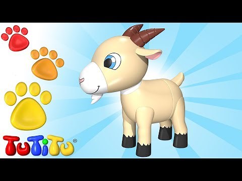 TuTiTu Animals Toy Collection 🐐 Goat and friends 🌻 Fun and Educational Toy Building for Toddlers