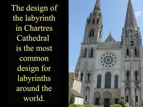Labyrinth at Chartres Cathedral, Chartres, France