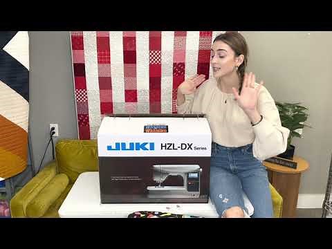 HOW TO USE JUKI DX7 / UNBOXING / FEATURES / THREADING