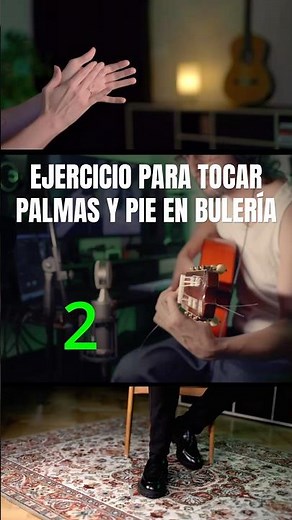 Haz este ejercicio para tocar las palmas y meter el pie en bulería - Con guitarra #palmas #bulerías