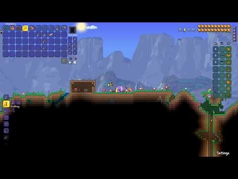 How To Craft A Work Bench, Anvil, And furnace In Terraria