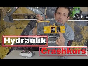 Volvo EC160E 1:14 Bagger hydraulic Service Video Fm-electrics Double E Hobby