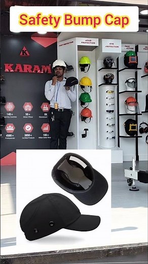 Helmet नहीं… Bump Cap! कब इस्तेमाल करना चाहिए? ⛑️ #safetyfirst