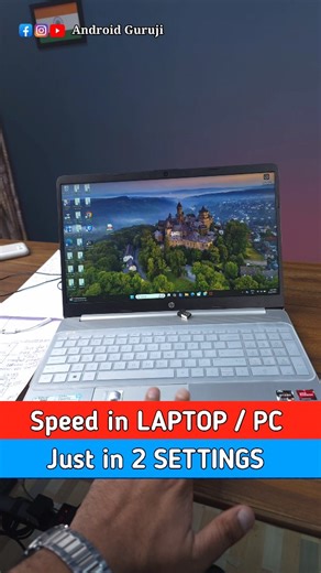 Deepak Kumar Swami | 🫵🏻Apka UpTime kitna hai🫵 . . Slow Laptop ko Fast Karlo 🔥 Follow me - @deepak_androidguruji #reelsinstagram #reels #windows11 #laptop... | Instagram