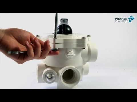 Exchange of the top of the V6 multiport valve from Praher Plastics