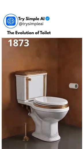 AI Tools | AI News | Technology | Artificial Intelligence on Instagram: "The evolution of the toilet tells a bigger story than people think. From simple pits to wooden boxes, from early plumbing to modern smart systems, every upgrade reveals how technology quietly reshapes daily life. What started as basic necessity became engineering, hygiene, sustainability and design all in one. The smallest inventions often make the biggest difference in how we live. Follow @TrySimpleAI for more everyday tec