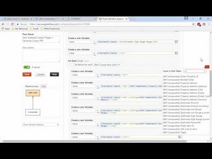 Podio - Generate PDF using GlobiFlow with table of referencing items