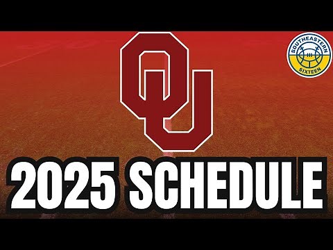2025 Oklahoma Football Schedule Preview (GAME-BY-GAME ANALYSIS)