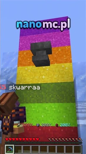 ASK FOR A GIFT IN MINECRAFT! IP: NANOMC.PL... Version: 1.16-1.22