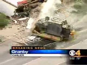 Today is the 14th anniversary of the killdozer, the greatest bulldozer rampage in history. On this day 2004, welder Marv Heemeyer unleashed his home-armored bulldozer on the town of Granby Colorado, causing over 7 million dollars in damage.