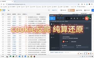 cookie逆向实战 纯算还原