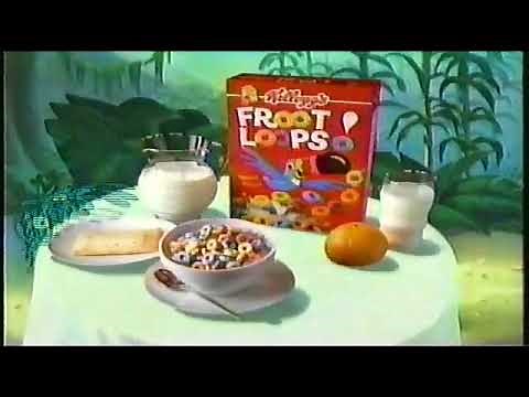 Froot Loops Cereal Commercial with Toucan Sam (1996)