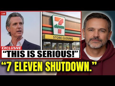 Governor Of California IN SHOCK As 7 Eleven SHUTS DOWN All Stores In State!