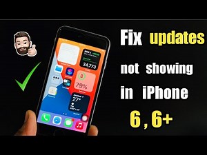iPhone 6, 6+ not Showing Updates - SOLVED || How to Update iPhone on letest IOS
