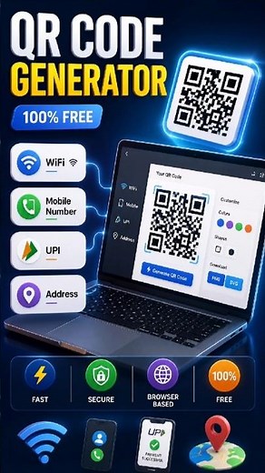 Free QR Code Generator Online | Create Custom QR Codes Instantly