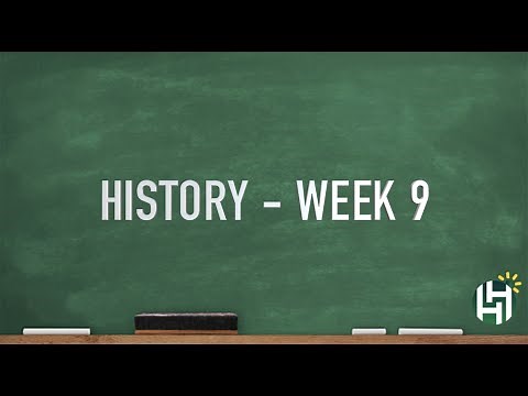 CC Cycle 3 Week 9 History