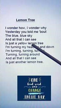 Fool's Garden - Lemon Tree (Lyrics) in karaoke | Sujal Khadgi🖤