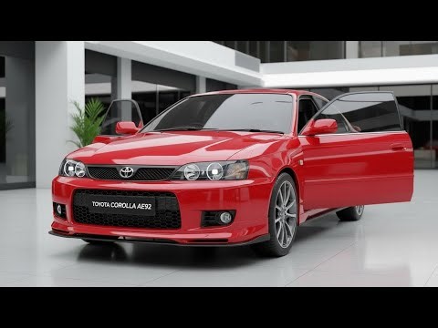 “The 1992 Corolla AE92 Is STILL Shockingly Good — Here’s What Toyota Doesn’t Want You to Know!”