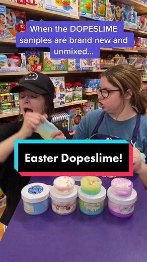 Say hello to the Easter DOPESLIME! #dopeslime #slime #slimeshop #slimevideo #fidgettoys #fidgets #toys #satisfying #learningexpresstoys