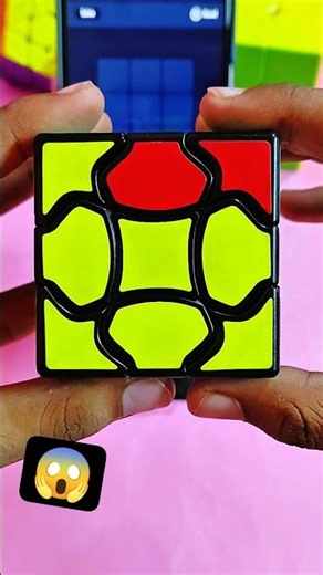 Fluffy Rubik's Cube Solved By AI 🙀😱 #viral #rubikscube #solving #trending #shorts 👍