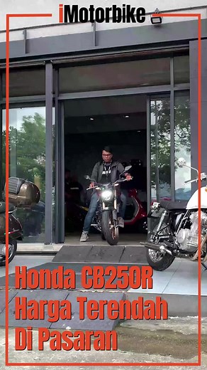 Harga Terendah Honda CB250R Di Pasaran Malaysia