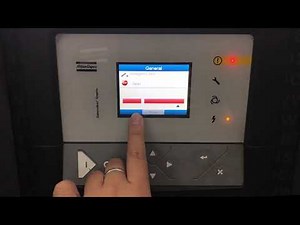 How to reset emergency alarm - Atlas Copco Compressor MK5 controller