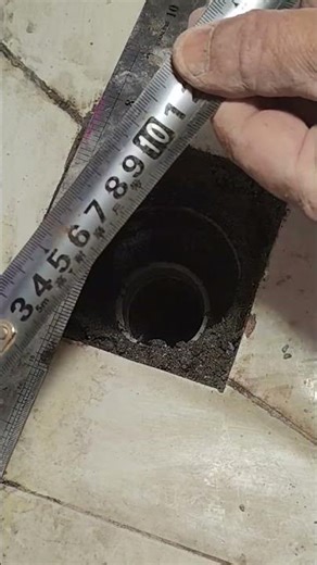 #卫生间地漏维修 #地漏断层 #地漏断层解决方法#水电工#Toilet floor drain repair#Floor drain fault#Floor drain fault solution