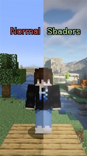 Minecraft doesn't look like this... Until it does.