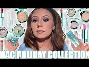 MAC GIFT MAC HOLIDAY COLLECTION 2025 FULL SWATCHES & TRY-ON