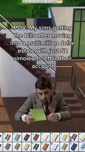 Me moving them into mansions while they are still on the most basic level skills 🤣🤣🤣🤣 oops #sims4 #sims4tok #ts4 #sims4builds #sims4memes