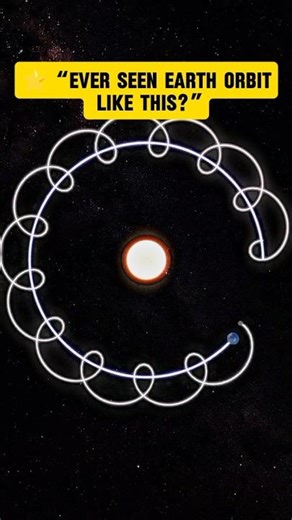 Ever Seen Earth & Moon Orbit Like This? 🤯🌍