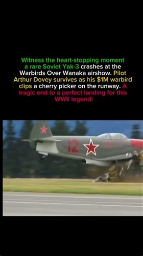 $1 Million Yak-3 Fighter Plane Disaster: What Went Wrong? #shorts #aviation