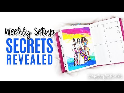 4 EASY DIY Weekly Planner Layout Design Secrets You May Not Know
