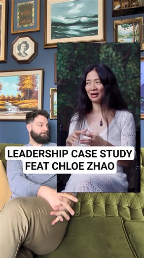 leadership case study feat Chloé Zhao
