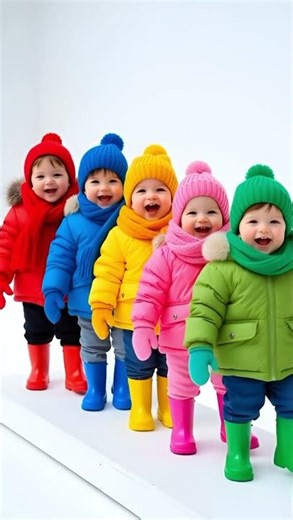 ❄️ 5 Baby Stars Rock Winter Ramp Walk! 🌈