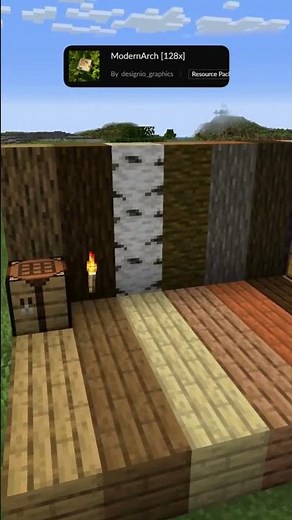 ModernArch R: The Most Realistic Minecraft Texture Pack! #minecraft #texturepack #gaming #realistic
