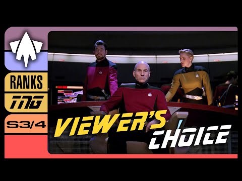 Star Trek: TNG Episodes - Seasons 3 & 4 Ranked (Community Ranking)